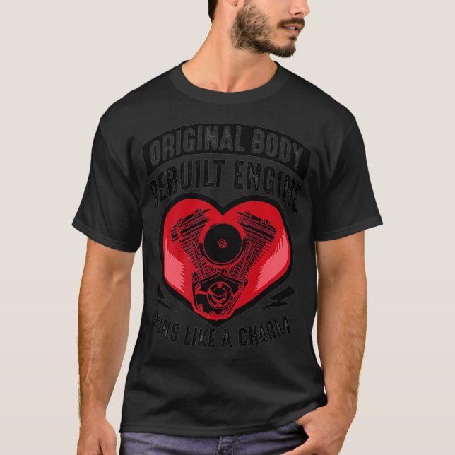 T-shirt Funny Open Heart (Devant)