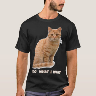 T-shirt Funny Orange Tabby Cat Lovers Gifts