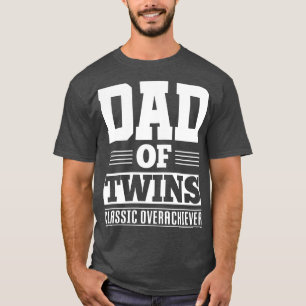 T-shirt Funny Papa Famille Fête des pères Papa Papa Twin P