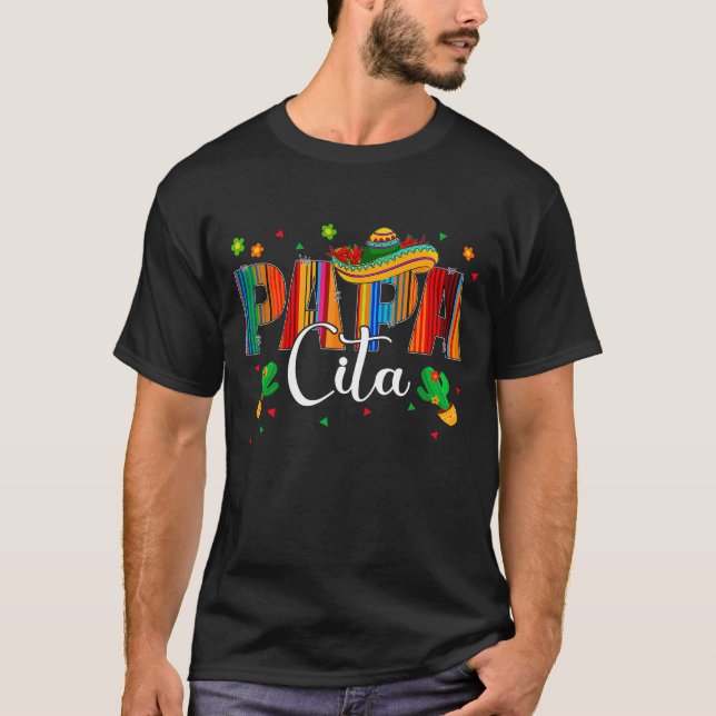 T-shirt Funny Papacita Cinco De Mayo Fiesta (Devant)