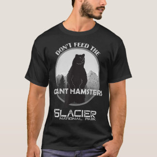 T-shirt Funny Parc national des Glaciers Grizzly Ours Brow