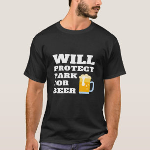 T-shirt Funny Park Ranger Cadeau Pour Les Femmes Protéger