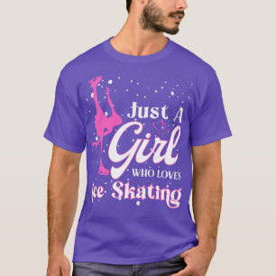 T-shirt Funny Patinage sur glace Patinage artistique Patin