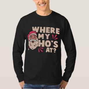 T-shirt Funny Père Noël Pun Noël