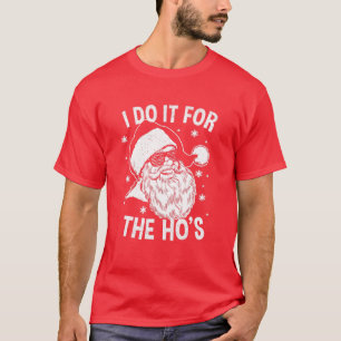 T-shirt Funny Père Noël Retro Père Noël Je le fais pour