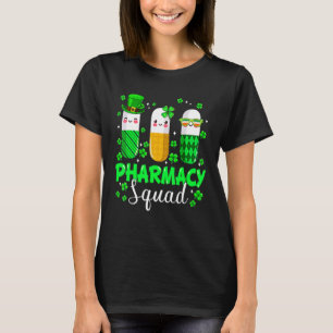 T-shirt Funny Pharmacy Squad Leprechaun Pharmist St Part