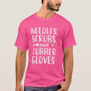 T-shirt Funny Phlebotomiste Technicien en phlébotomie Aigu