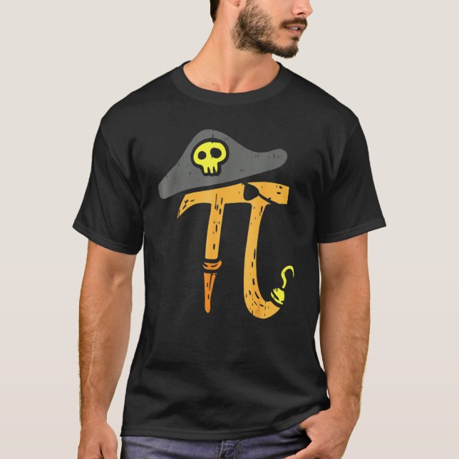T-shirt Funny Pi Day 2022 Note Pirate Lovers Math Geek Bo (Devant)