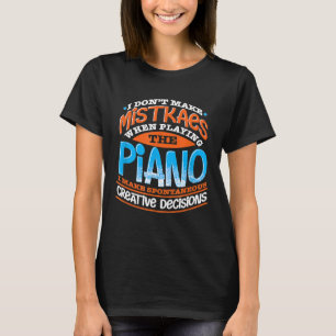 T-shirt Funny Pianiste Musicien Cadeau Orchestre Musique P