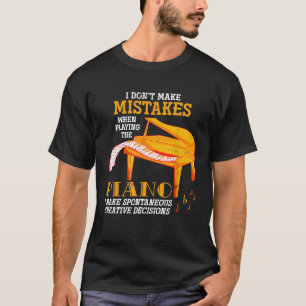 T-shirt Funny Pianiste Musicien Cadeau Orchestre Musique P