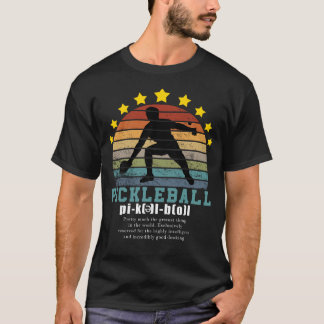 T-shirt Funny Pickleball Définition, équipe Pickle Ball