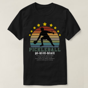 T-shirt Funny Pickleball Définition, équipe Pickle Ball
