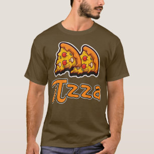 T-shirt Funny Pie Pizza Lover Love Math Mème Math Math Ner
