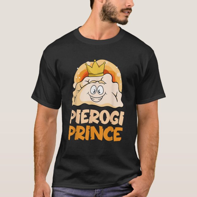 T-shirt Funny Pierogi Prince T Shirt (Devant)