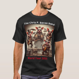 T-shirt Funny Pig Rock Band