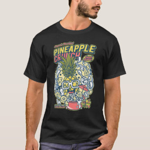 T-shirt Funny Pineapple Crunch Petit déjeuner Céréale 1