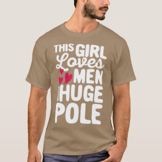 T-shirt Funny Pole Vault Pole Vaulting Huge Pole