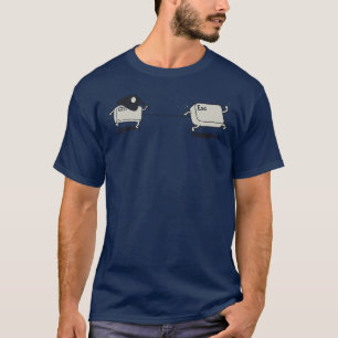 T-shirt Funny Police Humour - Ctrl Chasing Esc Key