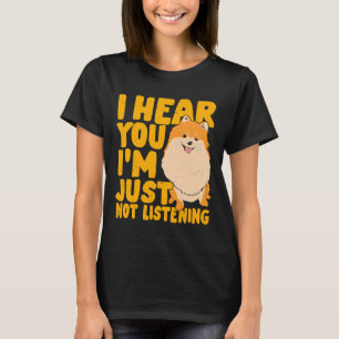 T-shirt Funny Pomeranian Pom Spitz Amoureux des chiens