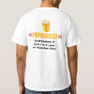 T-shirt Funny Popcorn personnalisé