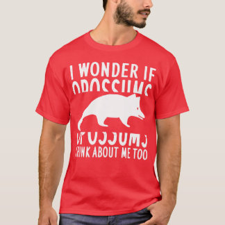 T-shirt Funny Possum Saying Owner Garbage Food Fan family