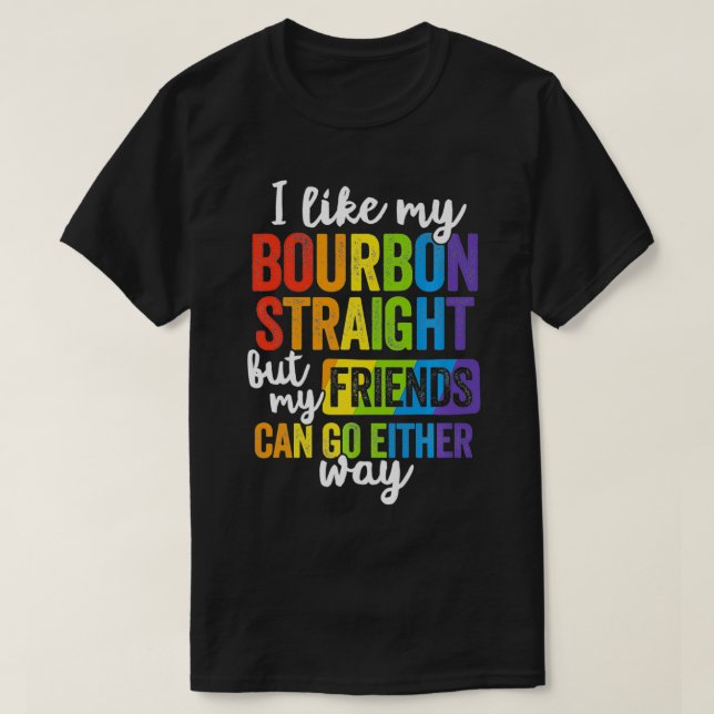 T-shirt Funny Pride LGBT (Design devant)