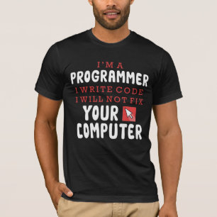 T-shirt Funny Programmer le Humour de codeur de réparation