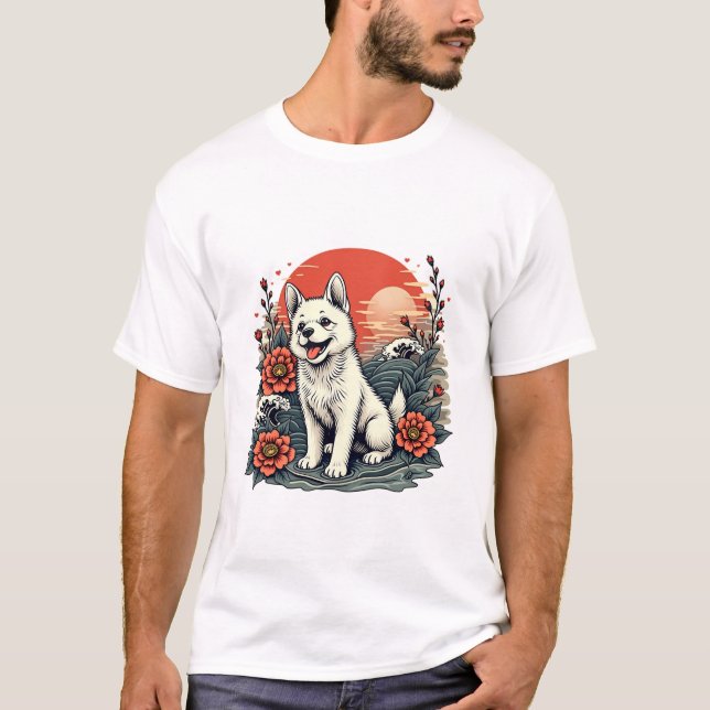 T-shirt Funny Puppy Tee | Perfect Gift for Dog Lovers (Devant)