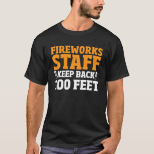 T-shirt Funny Pyro Crew Fireworks Pyrotechnicien - Firewor