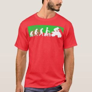 T-shirt Funny Quad Retro Quad Riding Quatre roues VTT pour