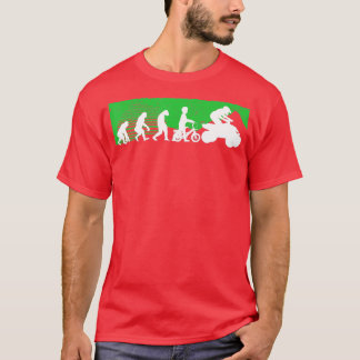 T-shirt Funny Quad Retro Quad Riding Quatre roues VTT pour