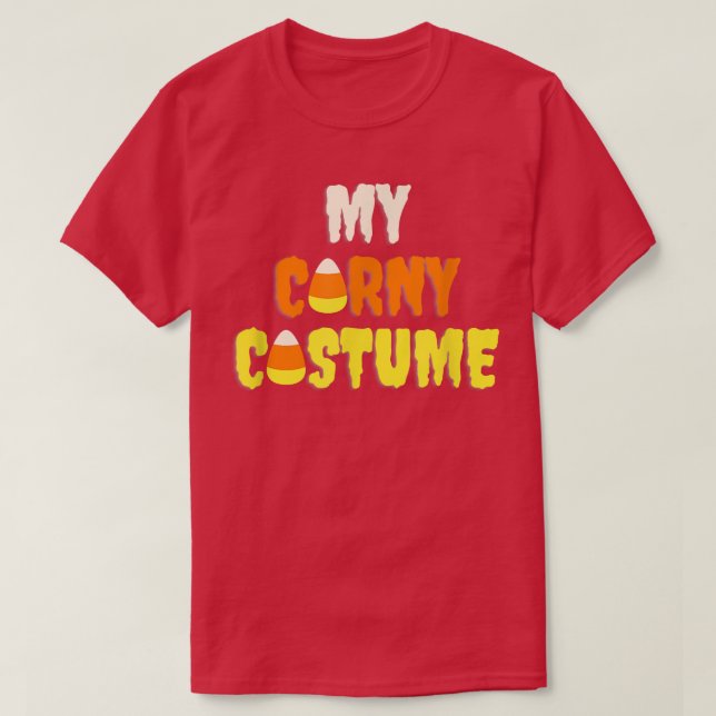 T-shirt Funny Quick Candy Corn Costume  (Design devant)