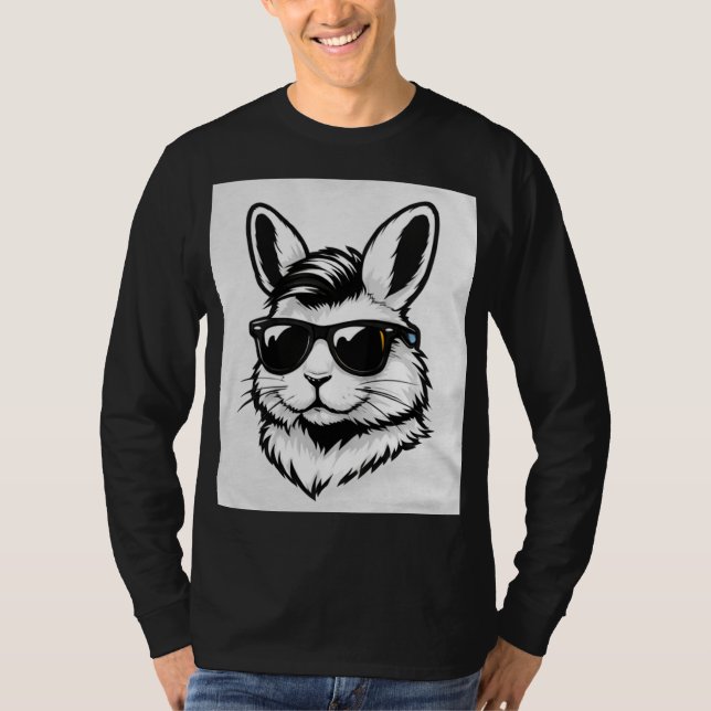 T-shirt funny rabit (Devant)