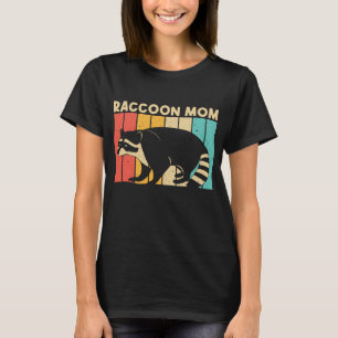 T-shirt Funny Raccoon Design pour maman mère Common Raccoo
