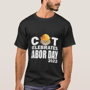 T-shirt Funny Ragdoll Cat célèbre la fête du travail 4 jui