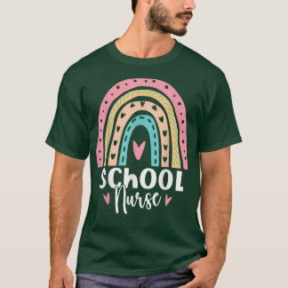 T-shirt Funny Rainbow Print Nursing School Nurse Week 2022