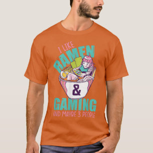 T-shirt Funny Ramen Gamer