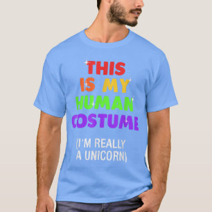T-shirt Funny Really A Unicorn  Halloween Costume 2815