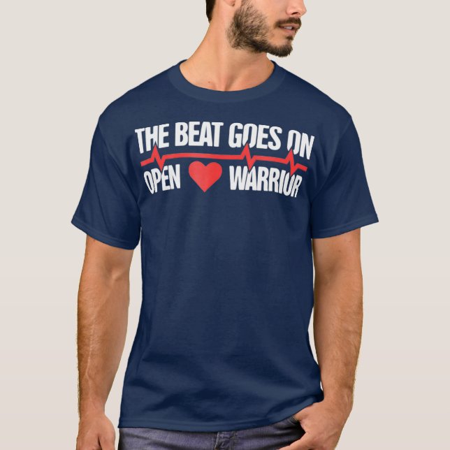 T-shirt Funny Recovery Open Heart Bypass Surgery (Devant)