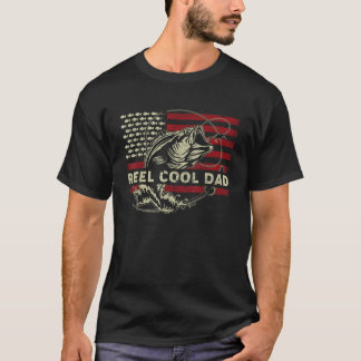 T-shirt Funny Reel Cool Papa Pêche Père Jour Cadeau Funny