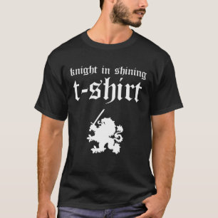 T-shirt Funny Renaissance Faire Knight Heraldic Médiéval
