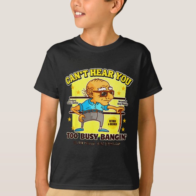 T-shirt Funny Retirement Bold Inappropriate Funny Gag Gift (Devant)