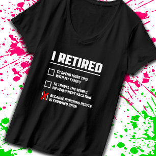 T-shirt Funny Retirement - I'm Retired - Happy Retirement