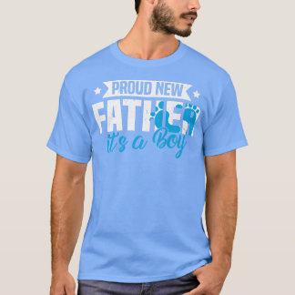 T-shirt Funny Retro Fière Nouveau Père C'est un garçon Gen
