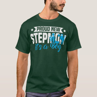 T-shirt Funny Retro Fière Nouveau Stepmaman C'est un garço