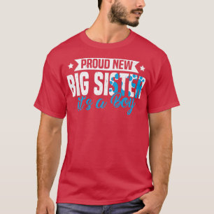 T-shirt Funny Retro Fière Nouvelle Grande Soeur C'est un g