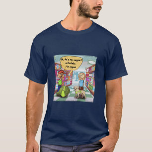 T-shirt Funny Rick Londres Soutien Artichaut Bande Dessiné