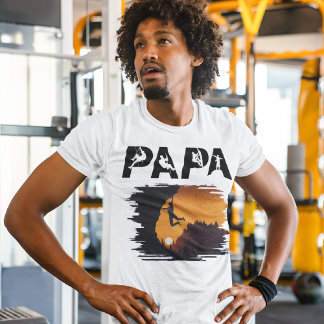 T-shirt Funny Rock Climat | Bouldering - Papa Climber