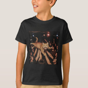 T-shirt Funny Rock Show Chat Mème mignonne Tabby Kitten Fo