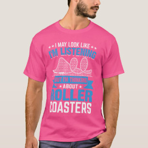 T-shirt Funny Roller Dessous de verre Thème Park Rollercoa
